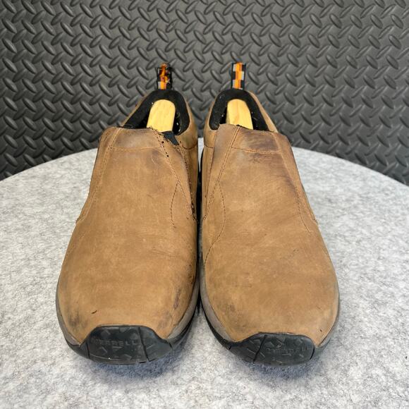 Merrell Brown Nubuck‎ Leather Jungle Moc Slip-On Shoes Mens Size 10.5 main image 4